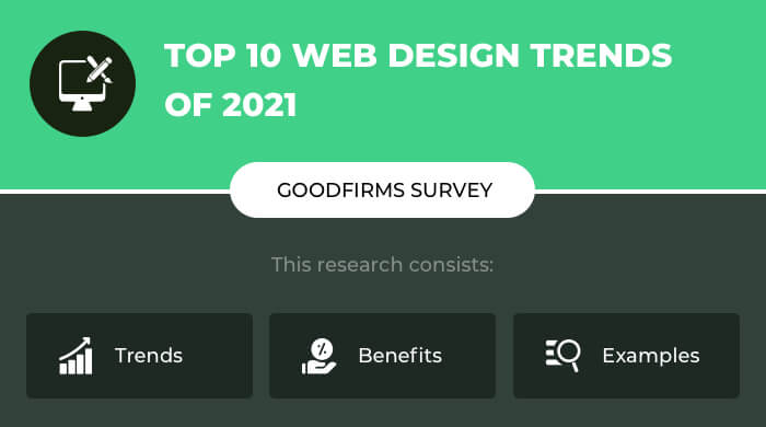 Top 10 Web Design Trends of 2021 | GoodFirms Research
